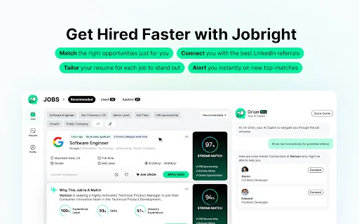 Jobright Autofill – Awtomatikong Pag-apply sa Trabaho nang Mabilis - Screenshot 4