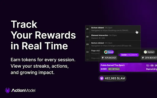 Action Model: I-automate ang Iyong Browser at Kumita ng Rewards - Screenshot 3