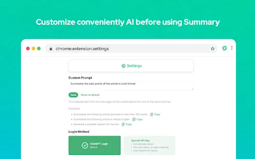 Summary for Youtube: AI Summarizer – I-download ang Chrome Extension - Screenshot 5