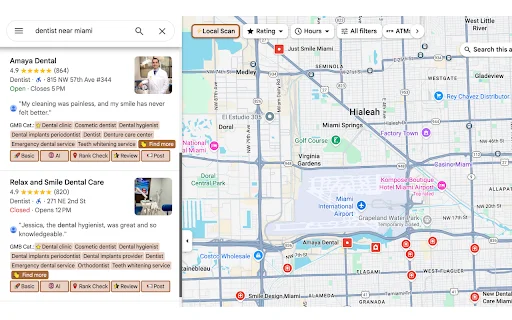 GMB Everywhere: Pinakamahusay na Local SEO Tool para sa Google Business - Screenshot 1