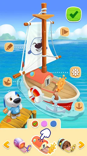 I-download ang My Talking Hank: Islands – Masayang Island Adventure - Screenshot 6