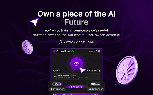 Action Model: I-automate ang Iyong Browser at Kumita ng Rewards - Screenshot 2