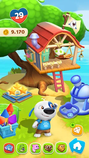 I-download ang My Talking Hank: Islands – Masayang Island Adventure - Screenshot 18