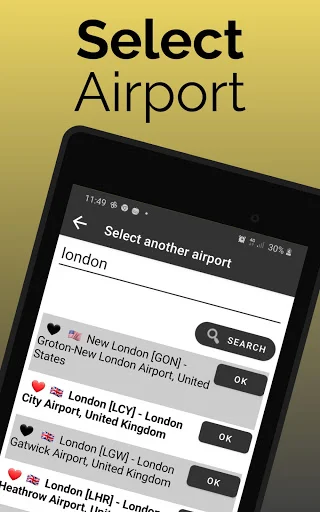 I-download ang Fukuoka Airport Flight Info – Real-time na Update - Screenshot 9
