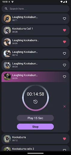 I-download ang Kookaburra Bird Sounds – Mga Ringtone na Libre - Screenshot 3