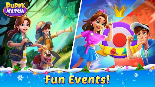 I-download ang Puppy Match: Match 3 Game – Maglaro at Mag-decorate - Screenshot 7
