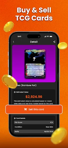 TCGSnap – TCG Card Scanner: Mabilis na AI Grading at Price Tracker - Screenshot 2
