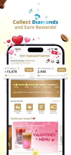 I-download ang B1T1 Takeaway Coffee – Makaipon ng Diamonds Ngayon - Screenshot 2