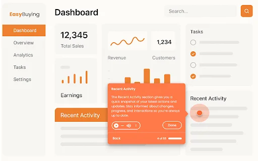 Consensus Dynamic Tour: Gumawa ng Interactive Product Tours nang Madali - Screenshot 4