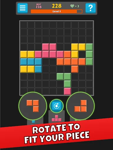 I-download ang Block Buster – Hex and Square: Masayang Puzzle Game - Screenshot 15