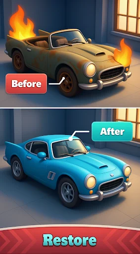 I-download ang Triple Car: Match & Mod – Puzzle at Car Modding - Screenshot 5
