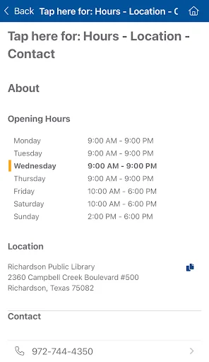 I-download ang myRPL App – Richardson Public Library Latest Version - Screenshot 6