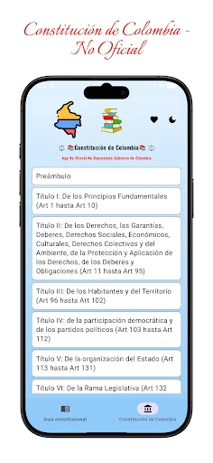 I-download ang Constitución de Colombia – Batas at Karapatan - Screenshot 2