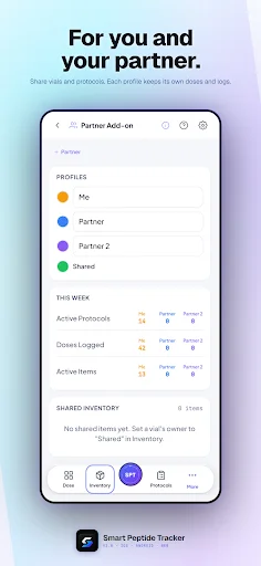 I-download ang Smart Peptide Tracker – Subaybayan ang Iyong Progress - Screenshot 4