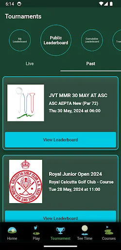 I-download ang Online Golf App – Pamahalaan ang Golf nang Madali - Screenshot 9