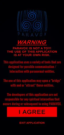 I-download ang PARAVOX ITC SYSTEM 3 – Pinakamahusay na Ghost Hunting App - Screenshot 1