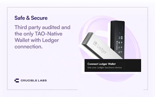 Download Crucible Wallet: Pinakamahusay na TAO Staking Wallet - Screenshot 2