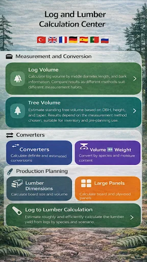 I-download ang Timber & Wood Vol Calculator – Kalkulahin ang Kahoy - Screenshot 18