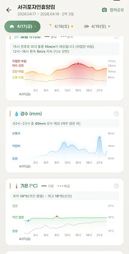 I-download ang Camping Weather & Index – Gabay sa Outdoor Trip - Screenshot 3