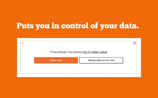 Privacy Badger: Proteksyon Laban sa Online Trackers – Libreng I-download - Screenshot 3