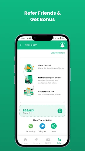 I-download ang Bonus Buddy: Kumita ng Pera Online Gamit ang Simpleng Tasks - Screenshot 7