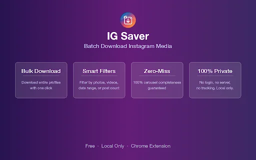 IG Saver 2026: I-download ang Instagram Reels, Photos at Stories - Screenshot 5