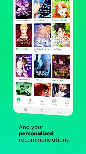 I-download ang WEBTOON App – Pinakamahusay na Manga at Manhwa - Screenshot 6