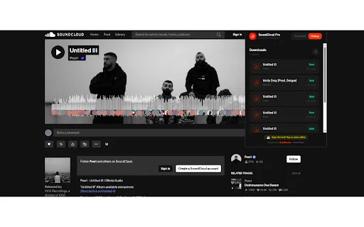 SoundCloud Enhanced Pro: I-download ang Musika nang Madali - Screenshot 2