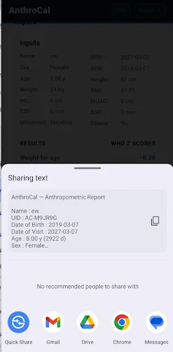I-download ang AnthroCal App: Gabay sa Paglago ng Bata – Libre - Screenshot 8