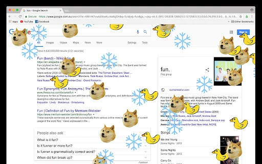 I-download ang Make it Rain Extension – Gawing Masaya ang Browsing - Screenshot 5