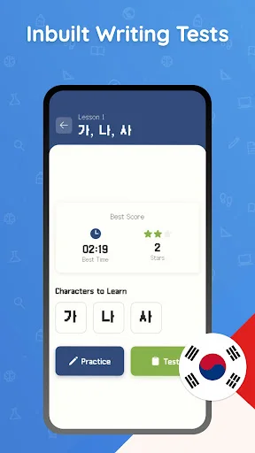 Download Write Korean: Learn Pro Hangul – Matuto ng Hangul Libre - Screenshot 3