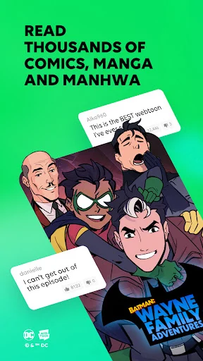 I-download ang WEBTOON App – Pinakamahusay na Manga at Manhwa - Screenshot 1