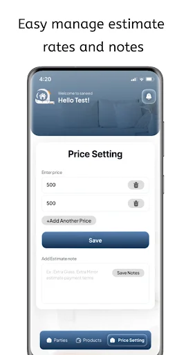 FurniQuote: Pinakamahusay na App para sa Quotation at Billing ng Muwebles - Screenshot 5