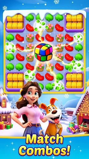 I-download ang Puppy Match: Match 3 Game – Maglaro at Mag-decorate - Screenshot 17