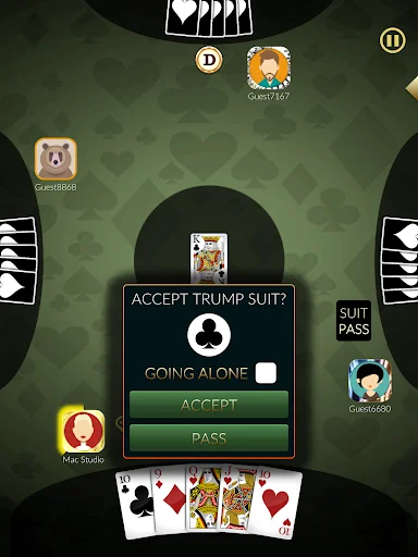 I-download ang Euchre Ultimate – Maglaro ng Card Game Online - Screenshot 16