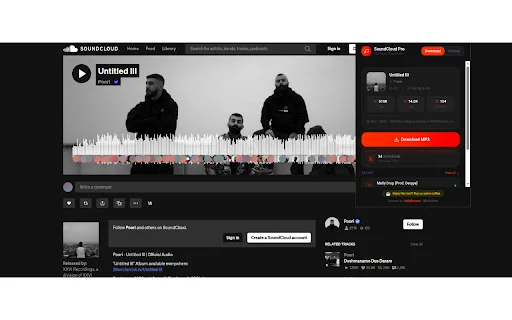SoundCloud Enhanced Pro: I-download ang Musika nang Madali - Screenshot 1