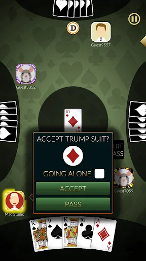 I-download ang Euchre Ultimate – Maglaro ng Card Game Online - Screenshot 2