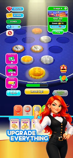 I-download ang Idle Coin Flip: Clicker – Libreng Idle Game App - Screenshot 5
