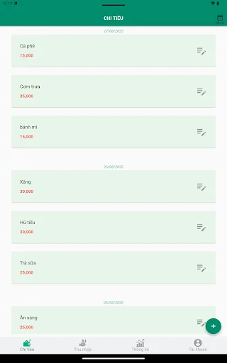 I-download ang Thu Chi – Pinakamahusay na Budget Tracker App - Screenshot 6