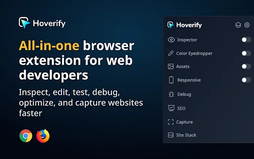 I-download ang Hoverify: Ultimate All-in-one Web Developer Tool - Screenshot 1