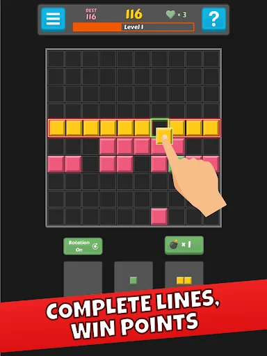 I-download ang Block Buster – Hex and Square: Masayang Puzzle Game - Screenshot 8