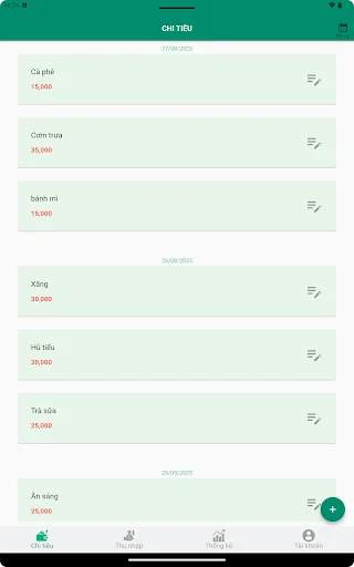 I-download ang Thu Chi – Pinakamahusay na Budget Tracker App - Screenshot 9