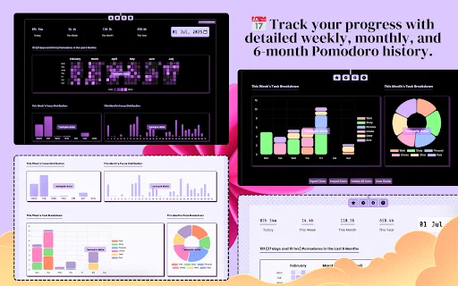 Purrfect Pomodoro Timer: Palakasin ang Focus at Productivity - Screenshot 3