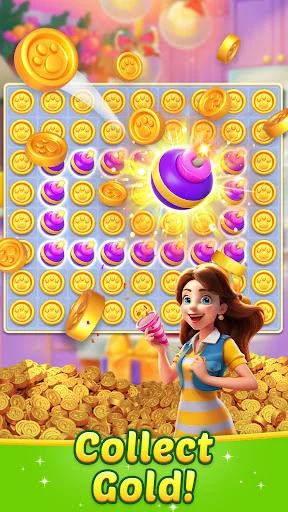I-download ang Puppy Match: Match 3 Game – Maglaro at Mag-decorate - Screenshot 19