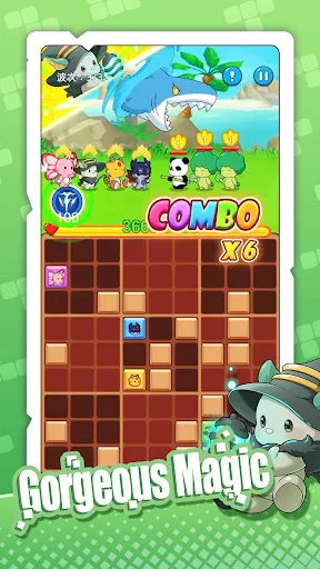 I-download ang Block Puzzle : Cubemon – Masayang Puzzle Game - Screenshot 3