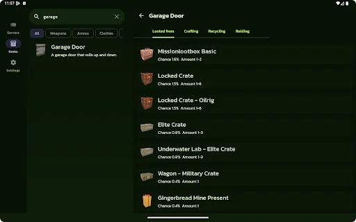 RustHub: Rust Servers & Items – Pinakamahusay na Rust Tool App - Screenshot 11