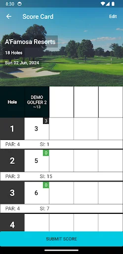 I-download ang Online Golf App – Pamahalaan ang Golf nang Madali - Screenshot 10