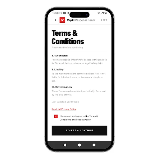 I-download ang Rapid Response – SOS Alerts para sa mga Hayop - Screenshot 2