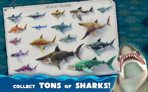 I-download ang Hungry Shark World – Maging Hari ng Karagatan! - Screenshot 14