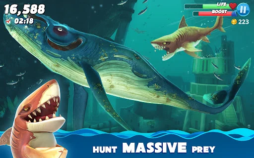 I-download ang Hungry Shark World – Maging Hari ng Karagatan! - Screenshot 17